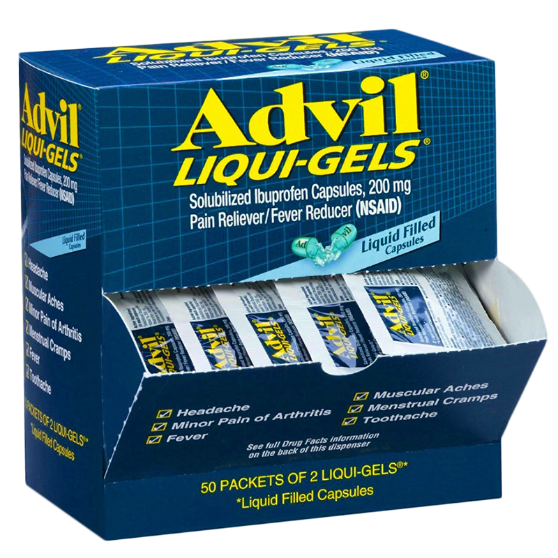 Advil Liquid Gel Display